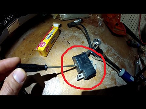 Replacing an Ignition Coil On a Stihl MS 261 Chainsaw