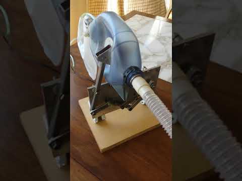 DIY mechanical ventilator BVM  with mask