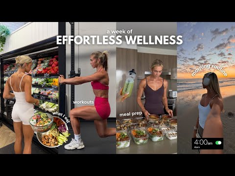 effortless wellness in 2026 | what I eat, how I train, daily habits + meal prep