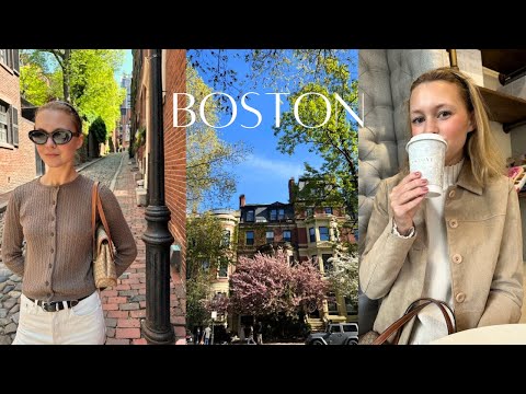 Boston Vlog | Back Bay, Beacon Hill, + shopping on Newbury Street