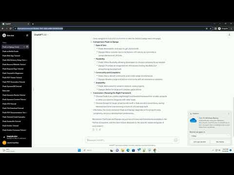 python flask vs django