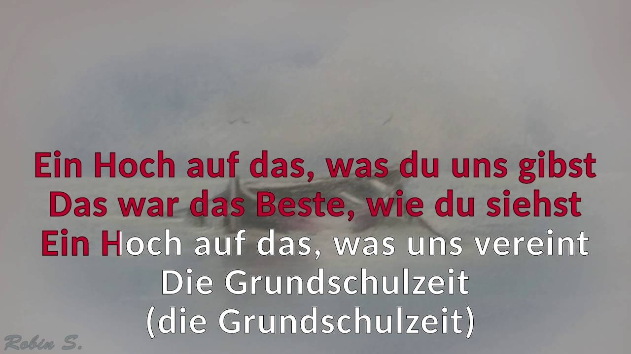 Auf Uns(Karaoke) - Abschied von Frau Jäger