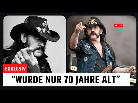 Das Leben und das TRAGISCHE ENde von Lemmy Kilmister