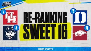 Re-ranking every remaining team in Sweet 16 ✅ | 2026 March Madness