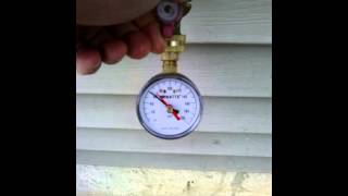 preview picture of video 'Watts Water Pressure Gauge, Newtown PA'