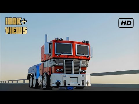 Optimus Prime Arrival To Earth | Blender 3D
