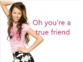 Miley Cyrus / Hannah Montana - true friends ...