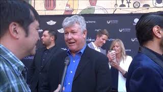 Red Carpet Interview with Larry Wilcox for Wish Man video