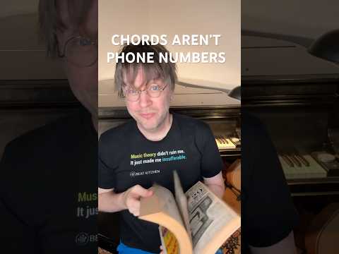 Video thumbnail: Cords and scales are a mystery because you're trying to memorize them like phone numbers.