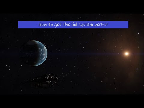 Elite dangerous... How to get the Sol System permit