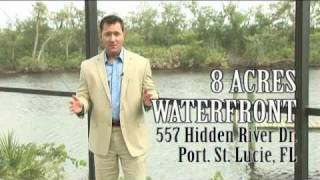 preview picture of video 'Waterfront Home Auction 557 Hidden River Dr. Port Saint Lucie Florida Christenson Pittman Auctions'