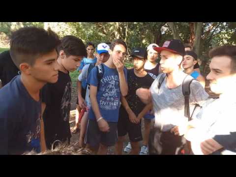 Elias y Tino VS Suca y Mone || [16VOS] || Barras De Madera--Compe De Freestyle