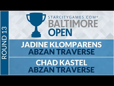 SCGBALT - Round 13 - Jadine Klomparens vs Chad Kastel