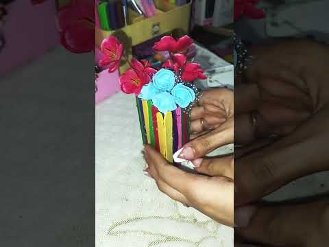 Hand made flower 🌺🌻🌹🌷pot #music #cover #song