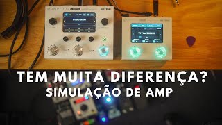Ampero 2 Stomp Vs Ampero Mini - Simulação Amp Vox + Pedalboard