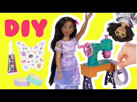 Disney Encanto Movie Mirabel and Isabela Custom Fashion Creation Kit! DIY Craft