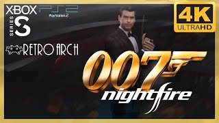 [4K] 007 : Nightfire / Xbox Series S - Playstation 2 via RetroArch