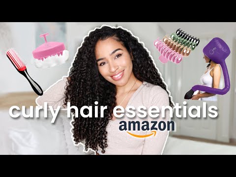 My Top Curly Hair ESSENTIALS (MUST HAVES - Amazon...