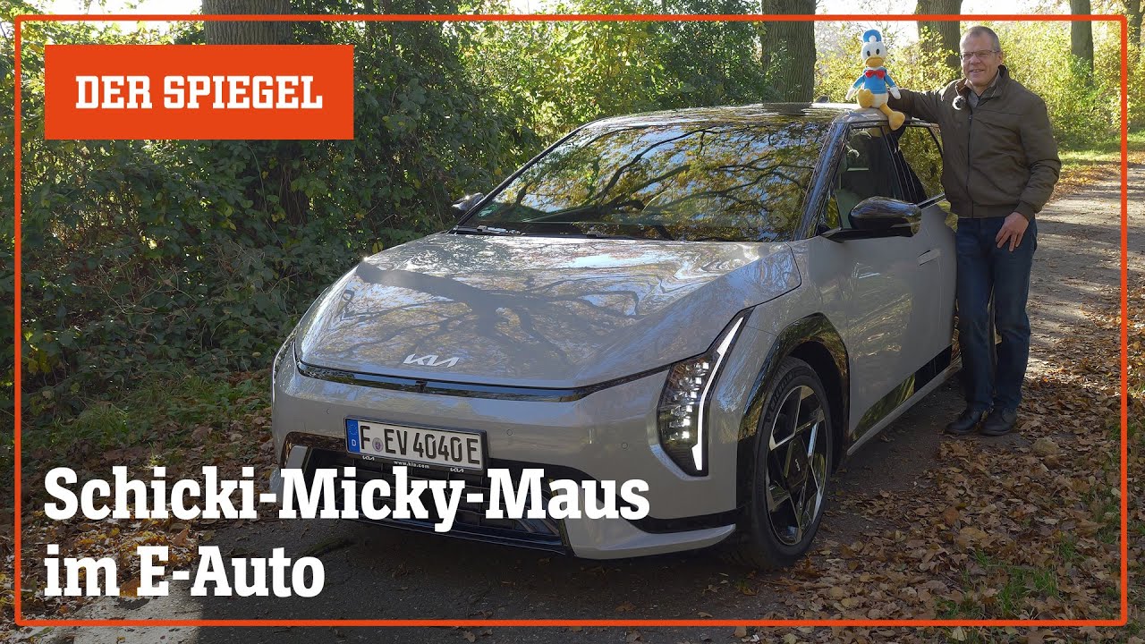 Wir drehen eine Runde: Kia EV4 – Schicki-Micky-Maus im E-Auto | DER SPIEGEL