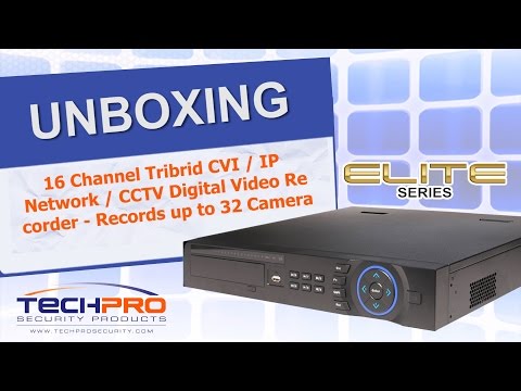 Unboxing - 16 Channel 1.5U Tribrid HD-CVI/IP/CCTV 720/1080p DVR
