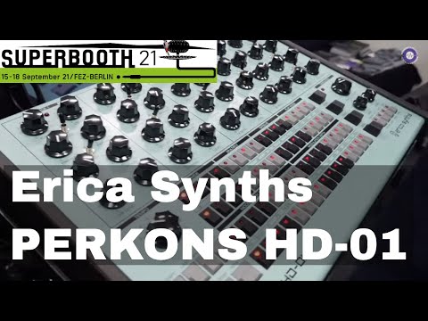 SUPERBOOTH 2021 - Erica Synths - PERKONS HD-01