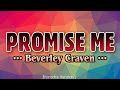 Beverley Craven - PROMISE ME [Karaoke Version]