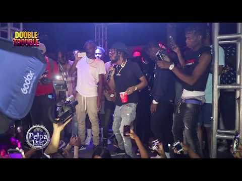 Quada FULLY BAD and Chronic Law Performance LIVE  AT DOUBLE TROUBLE