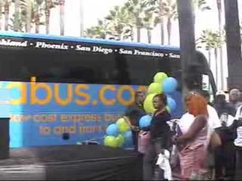 Megabus Launch Los Angeles