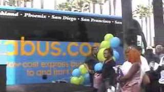 Megabus Launch Los Angeles