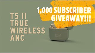 Klipsch T5 II True Wireless ANC Earphones Overview & Giveaway!