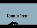 Burna Boy - Common Person(Lyrics)