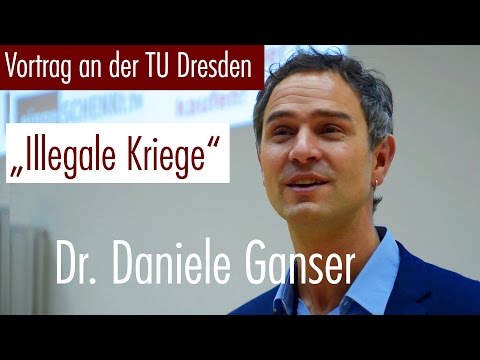 "Illegale Kriege gegen Afghanistan", Dr. Daniele Ganser in Dresden, 01.11.2016