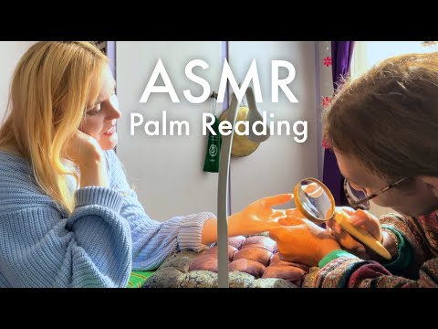 Palm reading ASMR with Gary Markwick (Unintentional, real person ASMR)