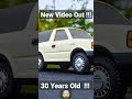 Tata Sierra 1992 1 32 Diecast Funtoyz 30 Years Old Promo Shorts Automobile Toy Car