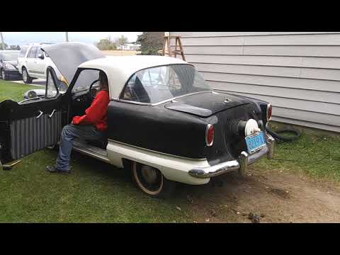 Thumbnail for 1960 Nash Metropolitan first start in over 10 years! by Nash Metropolitan
