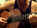 Spanish guitar lesson Hijo de la luna 