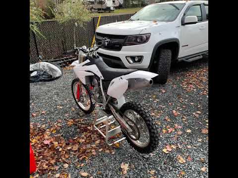 Honda CRF150R upgrades