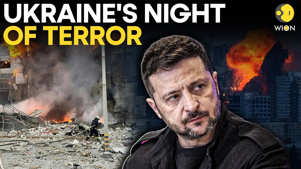 Russia-Ukraine Attack Live: Putin Launches Massive Overnight Drone & Missile Attack On Kyiv | WION