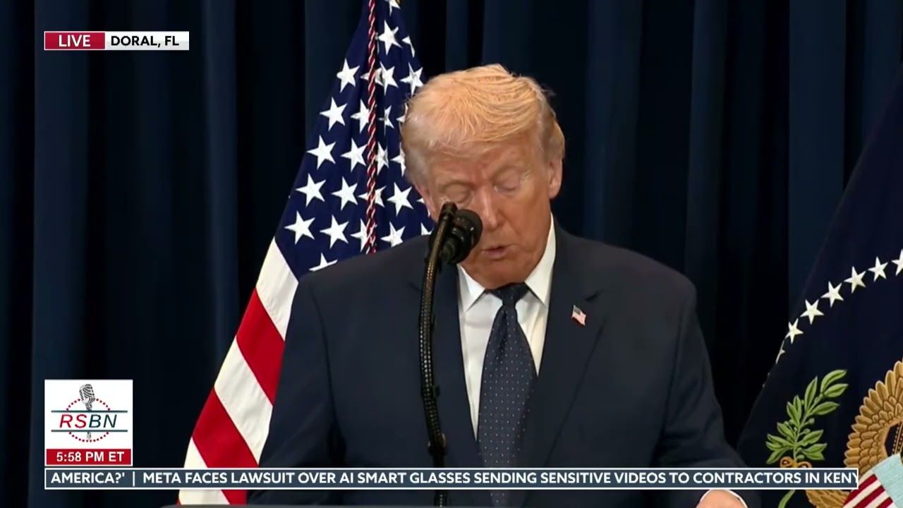 WATCH: President Trump Delivers A Massive Update on Operation Epic Fury - 03/09/26