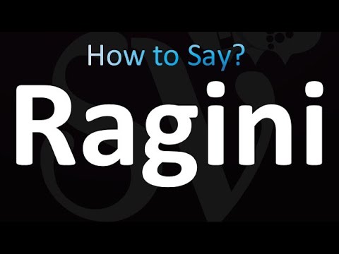How to Pronounce Ragini (correctly!)