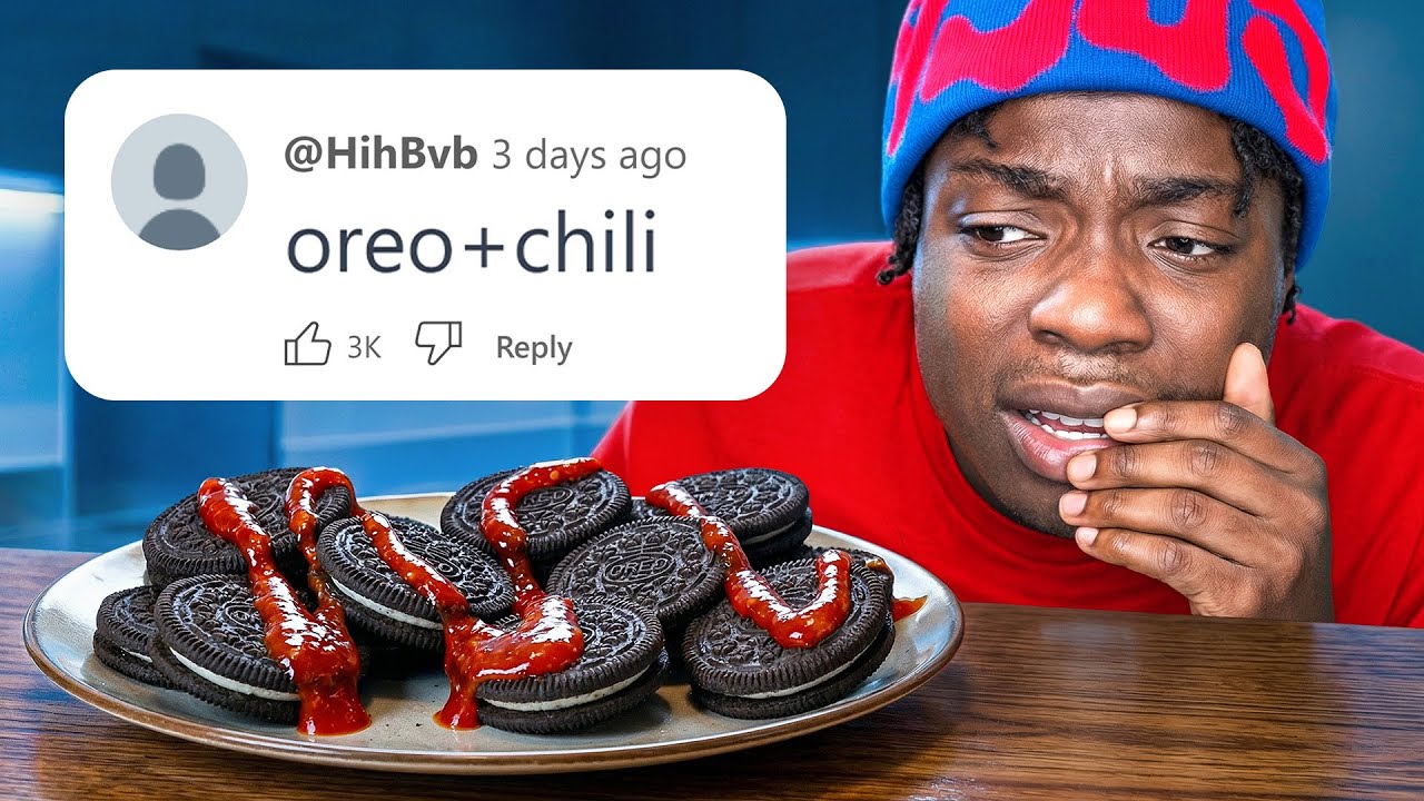 Trying WEIRD FOOD Combinations!