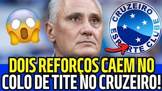 LEONARDO JARDIM AINDA CAUSA INFLUÊNCIA NO CRUZEIRO E TITE GANHA DOIS REFORÇOS DE MÃO BEIJADA!