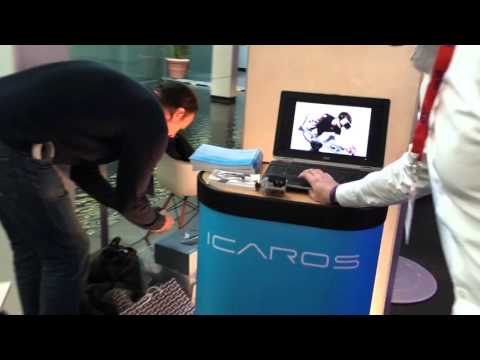 Icaros VR Flug Trainer auf der DLD 2016