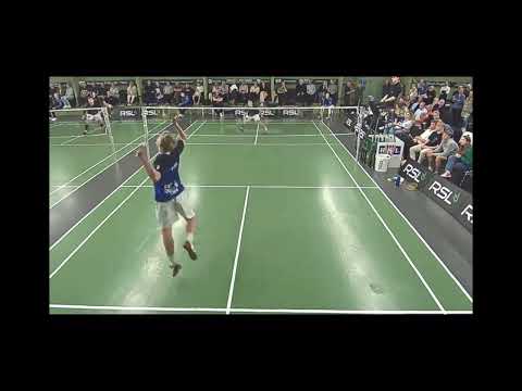 Kjaer vs Mads Christophersen: First win in the Danish Badminton League for Team Odense OBK 💪