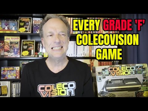 The WORST ColecoVision Games - Every Grade F Title!