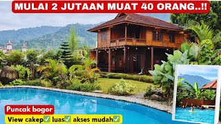 Download lagu 2 MILLION VILLA IN PUNCAK CAN SLEEP 40 PEOPLE‼️Villa imah kai cisarua #villa #puncak #bogor mp3