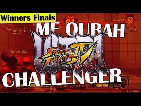 [Winners Finals] Challenger087 vs MF Oubah - USF4 Online Tournament (720p/60fps)
