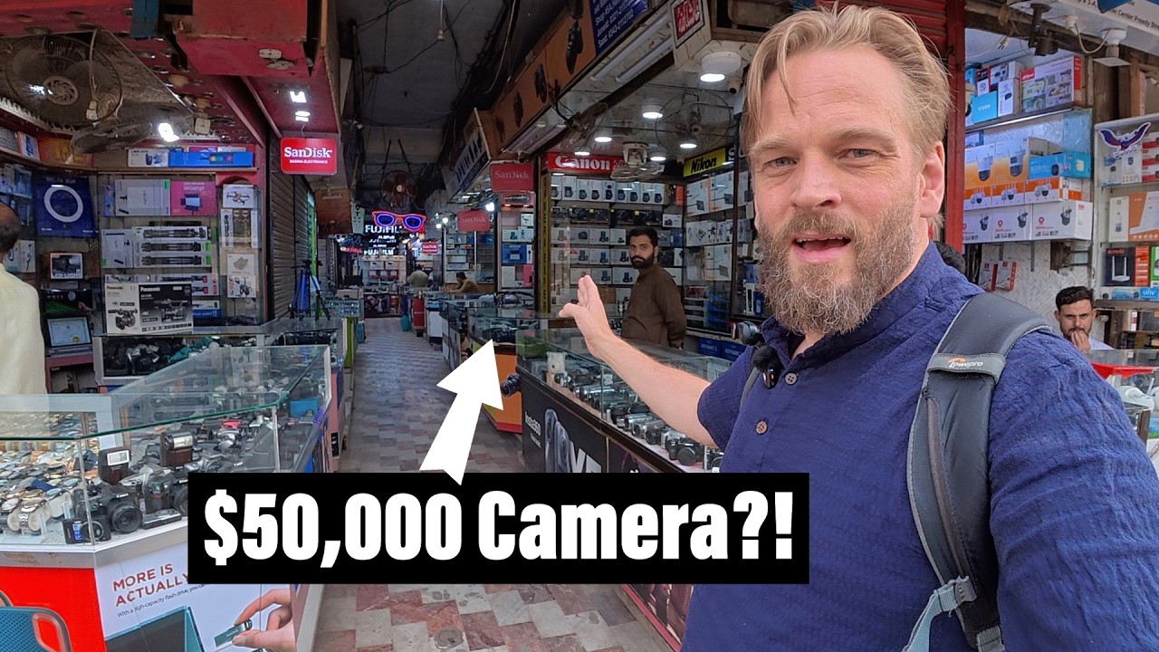 This Camera Market Has $50,000 Cameras?!