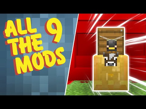 EPIC Modded Minecraft: Taming Amber Bees in All The Mods 9