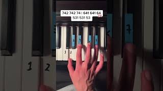 Clocks 🕥 #piano #tutorial #pianomusic #pianolessons #coldplay